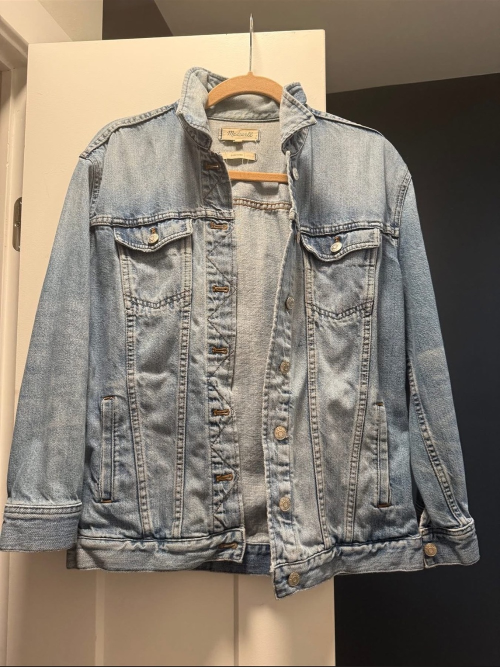 Madewell Light Blue Denim Jacket - Women's Jean Jacket